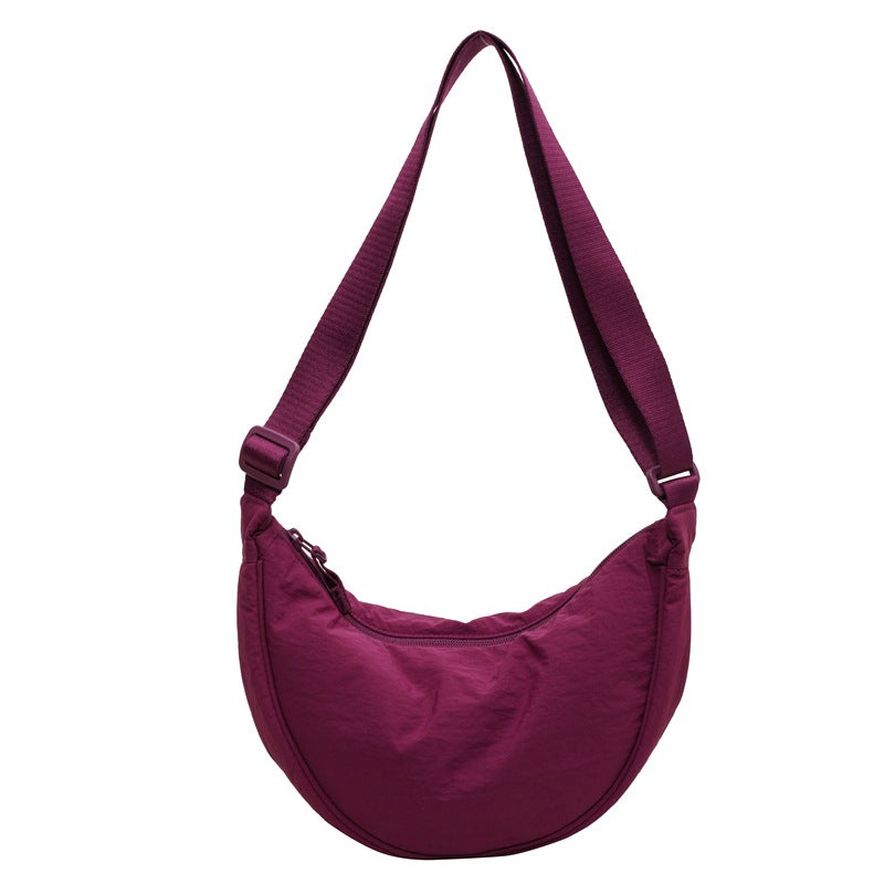Women's & Men's & Commuter Simple Waterproof Lightweight Dumpling Crossbody Bags