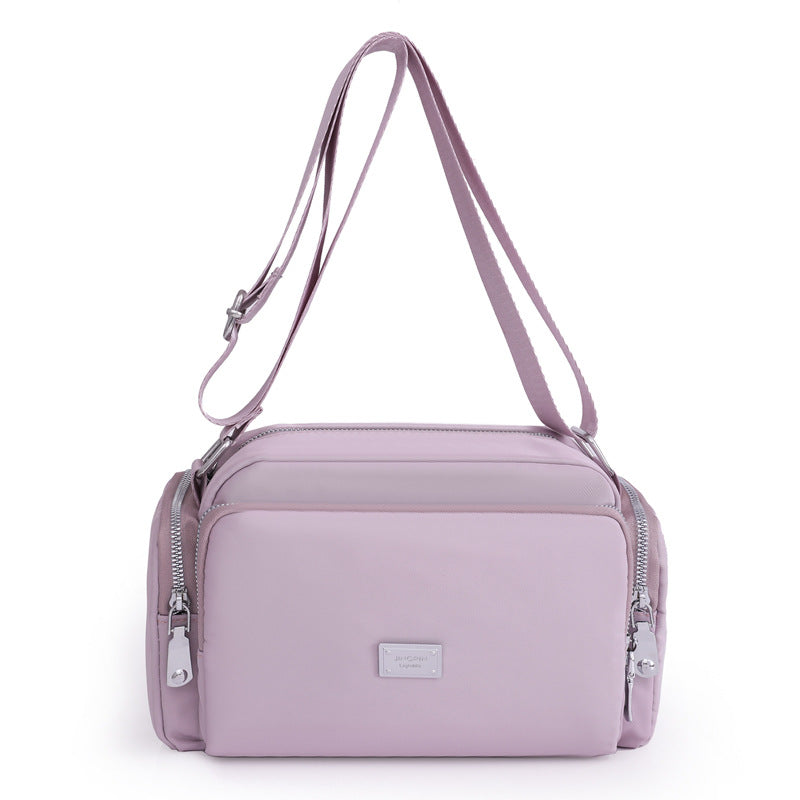Women's Nylon Simple Fashion Wide Strap Large Capacity Shoulder Bags