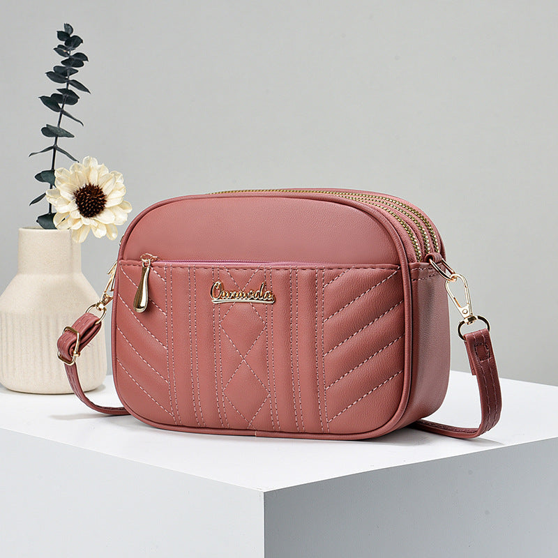 Classic Women's Summer Stylish Textured Niche Crossbody Bags