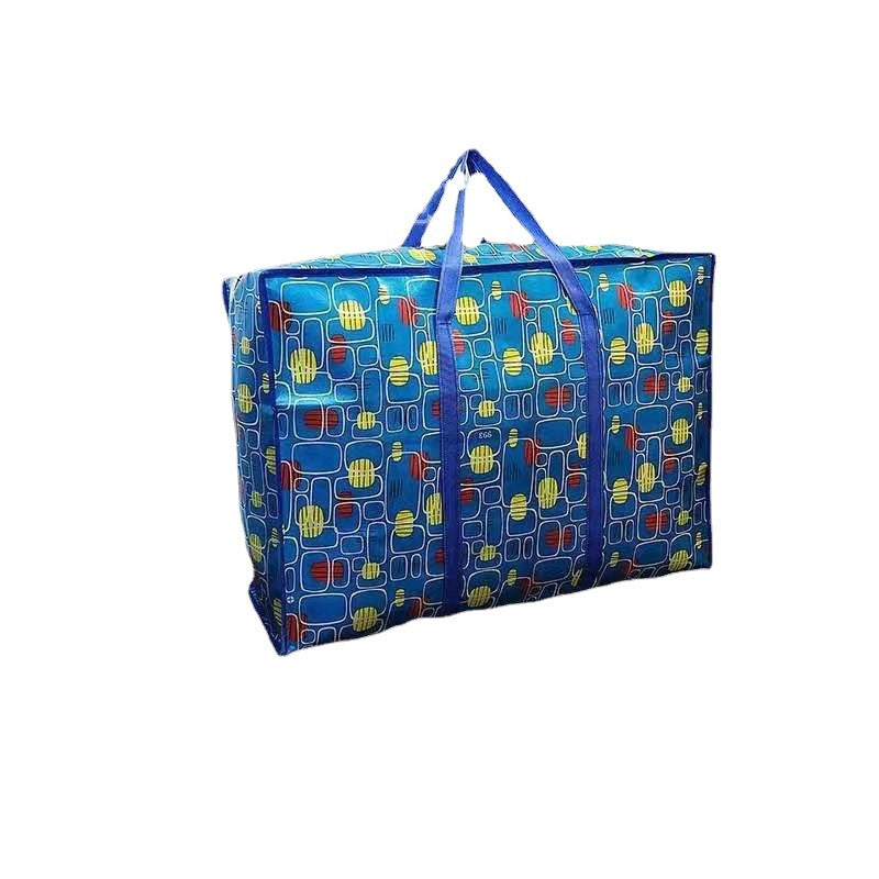 Printed Woven Oxford Cloth Moving Clothing Travel Bags