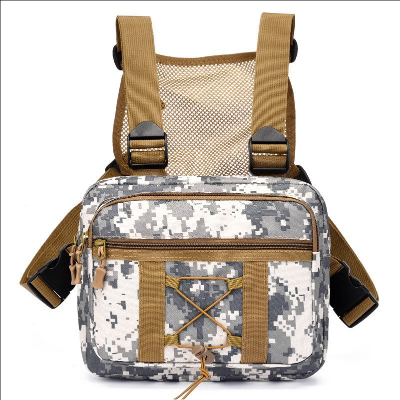 Comfortable Vest Camouflage Trend Work Clothes Bags