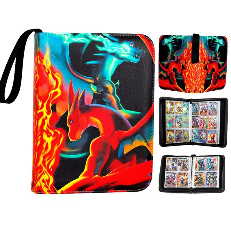 Glamorous Binder Grid Game Cartoon Favorites Card Holder