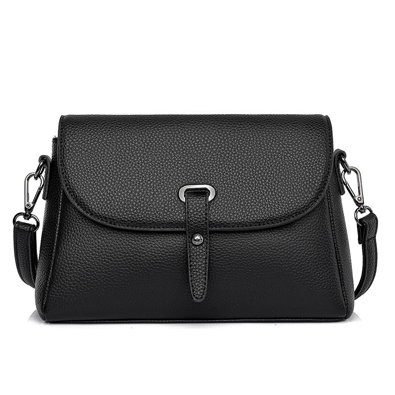 Women's Genuine Leather First Layer Cattlehide Fashion Tide Shoulder Bags