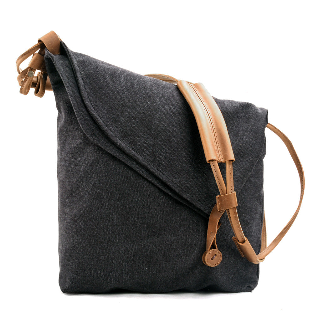 Women's & Men's Canvas Retro Artistic Cloth Trendy For Shoulder Bags