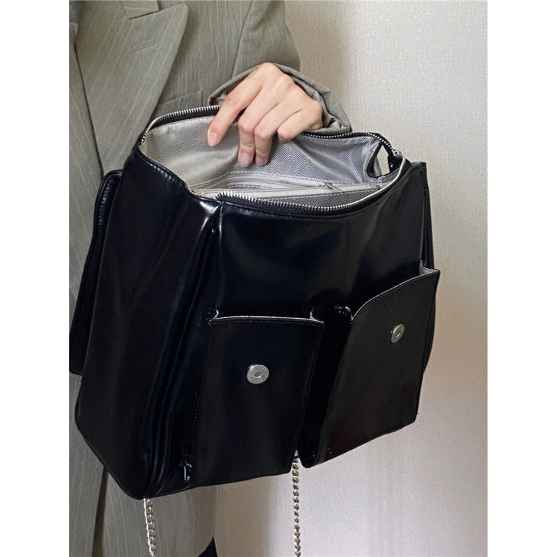 Popular Women's Vintage For College Commute Shoulder Bags