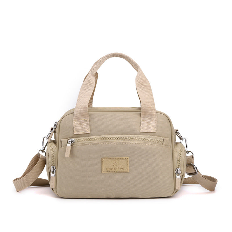 Women's Large Capacity Waterproof Simple Fashion Nylon Handbags