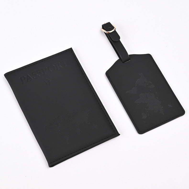 Changing Map Style Passport Cover Tag Card Holder