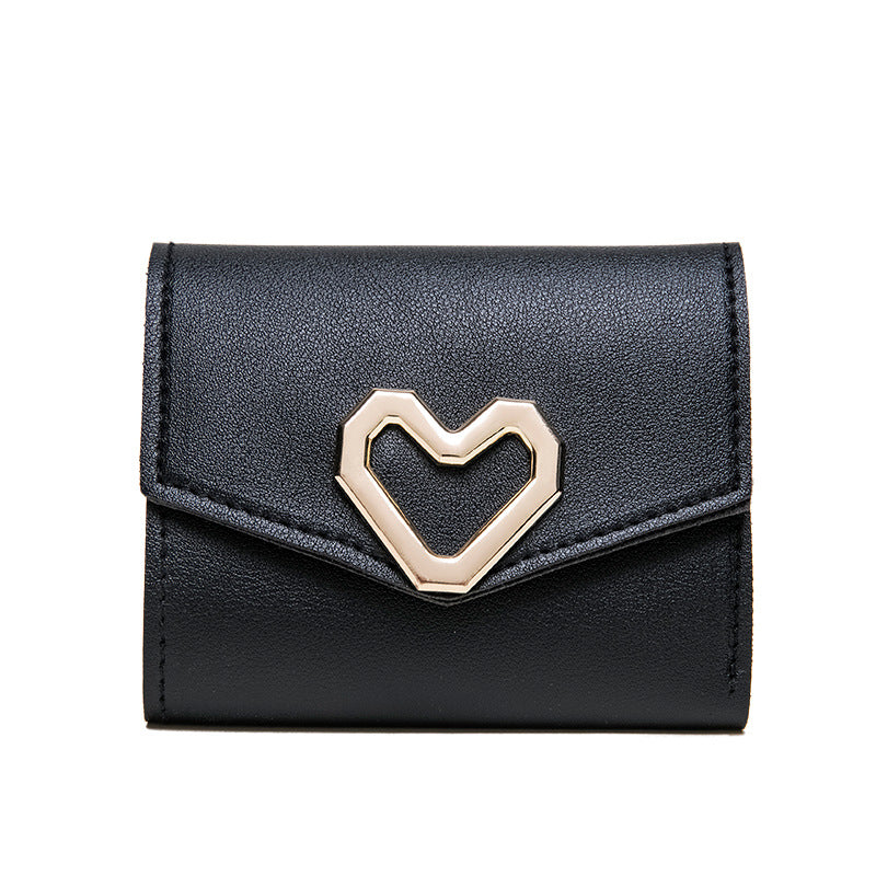 Popular Glamorous Women's Three Fold Love Handbags