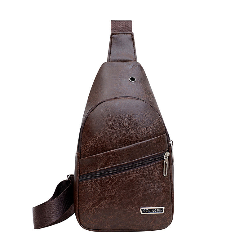 Men's Business Cell Storage Waterproof Leisure Men's Chest Bags