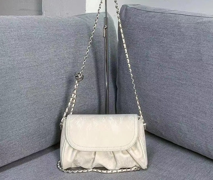 Women's Chain Texture High-grade Exquisite Cell Soft Shoulder Bags