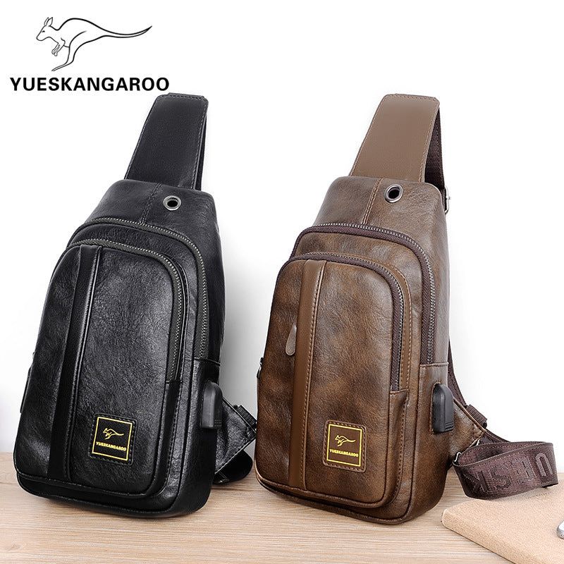 Pretty Glamorous Men's Fashion Korean Style Men's Chest Bags