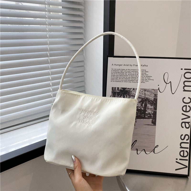 Beautiful Charming Women's Attractive Simple Nylon Armpit Bags