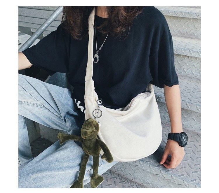 Dumpling Fashion Style Large Capacity Book Holding Crossbody Bags
