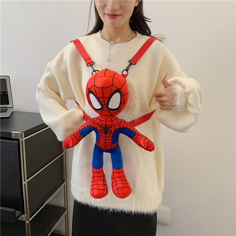 Casual Plush Cartoon Cute Clow Gift Backpacks