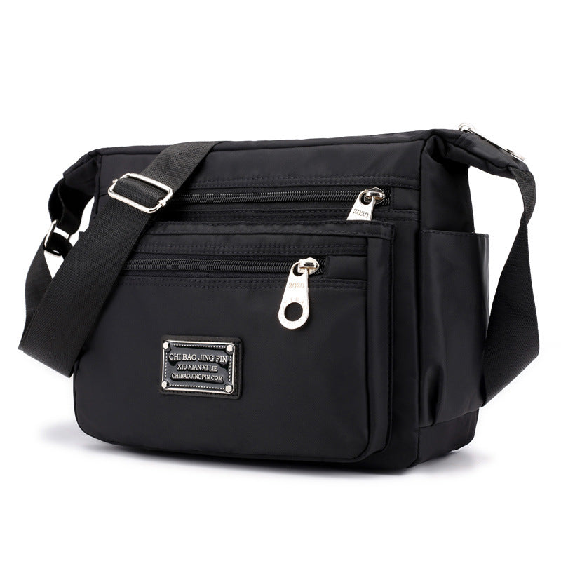 Women's Nylon Cloth Trendy Korean Style Canvas Bags
