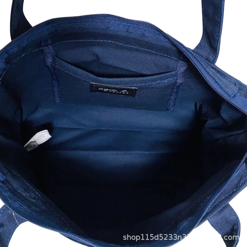 Magazine Canvas Fashionable Fashion Portable Female Handbags