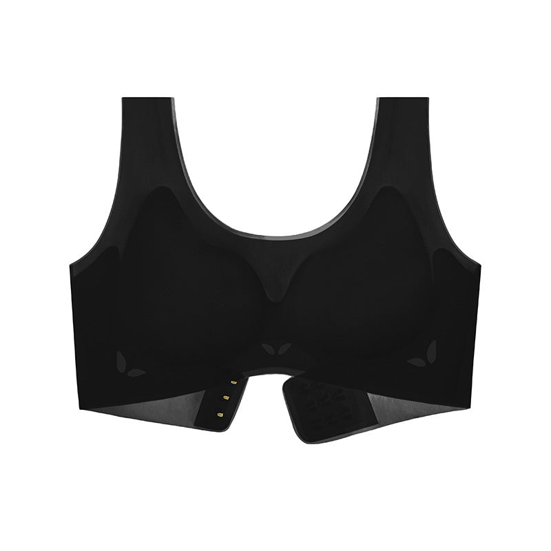 Women's Seamless Underwear Summer Thin Big Chest Small Breast Everyday Bras