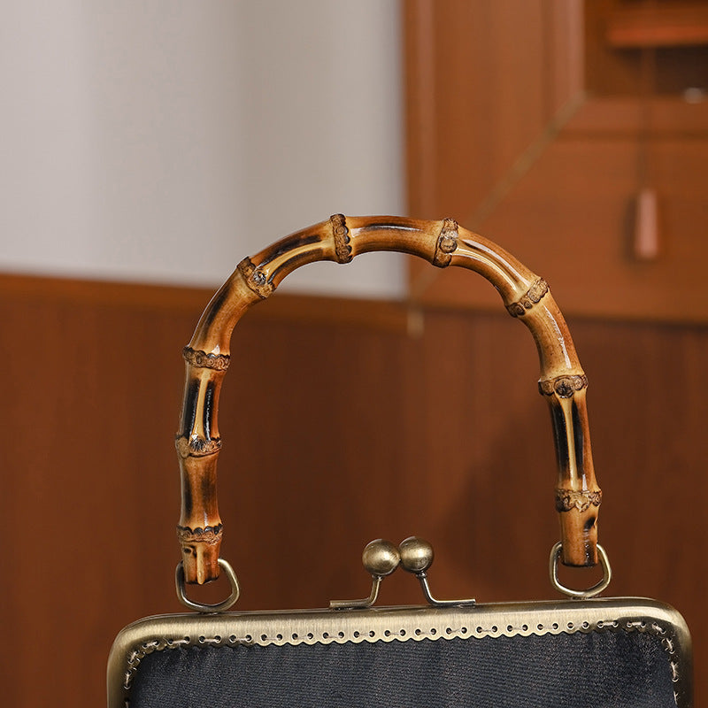 Ancient Style Cheongsam Banquet Clutch Bamboo Handbags