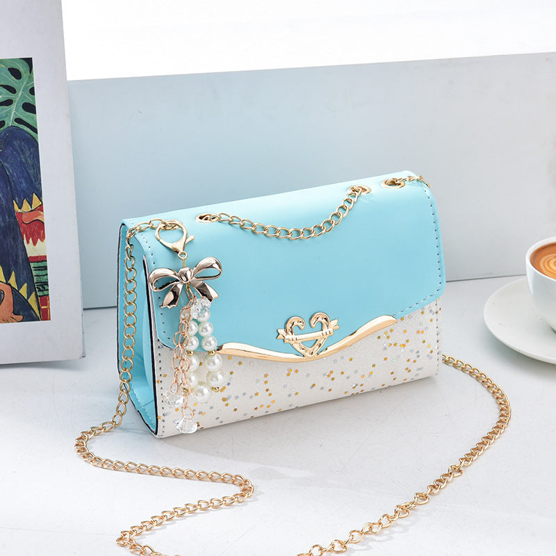 Women's Chain Sequin Fashion Korean Style Bags