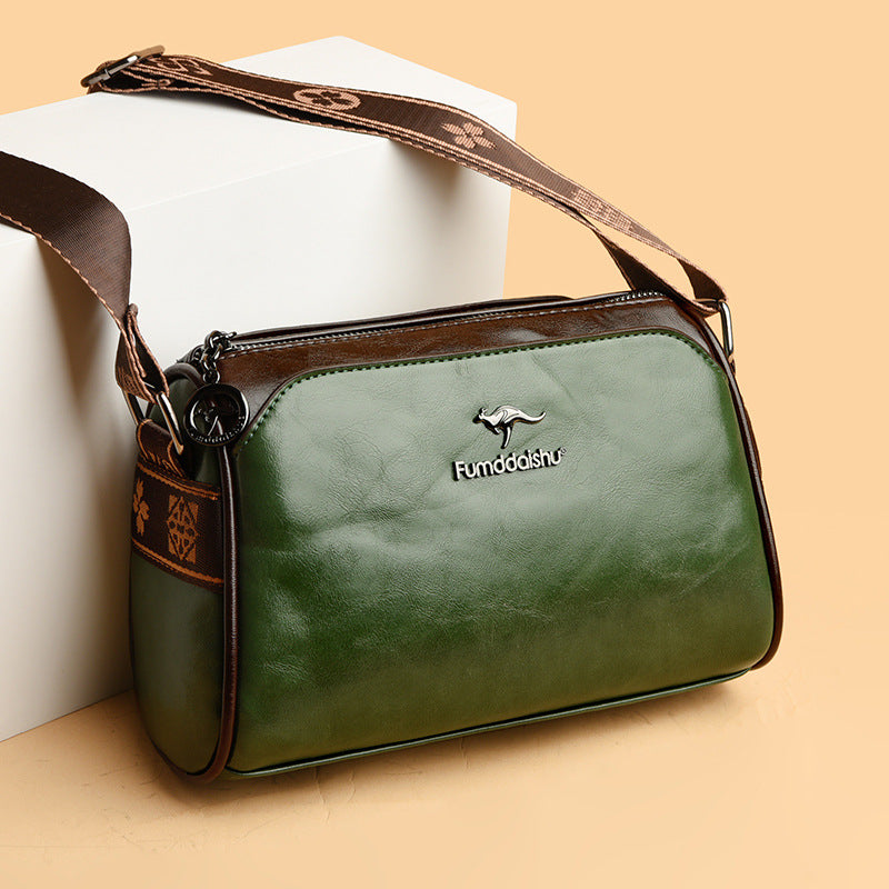 Women's Trendy Retro Double-sided Pillow Light Luxury Crossbody Bags