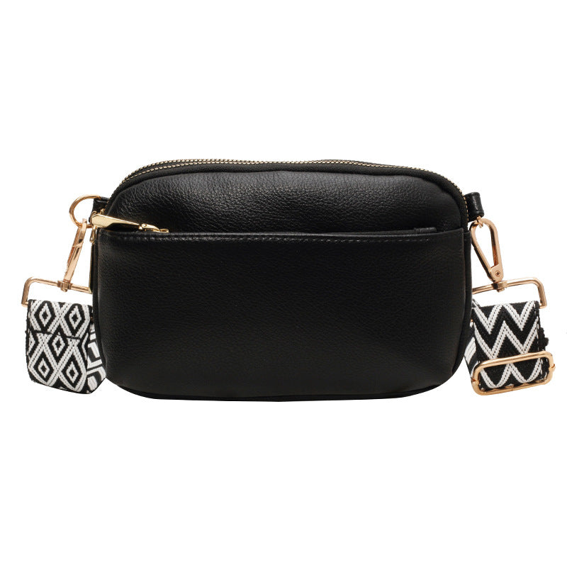 Charming Women's Trendy Niche Pure Color Shoulder Bags