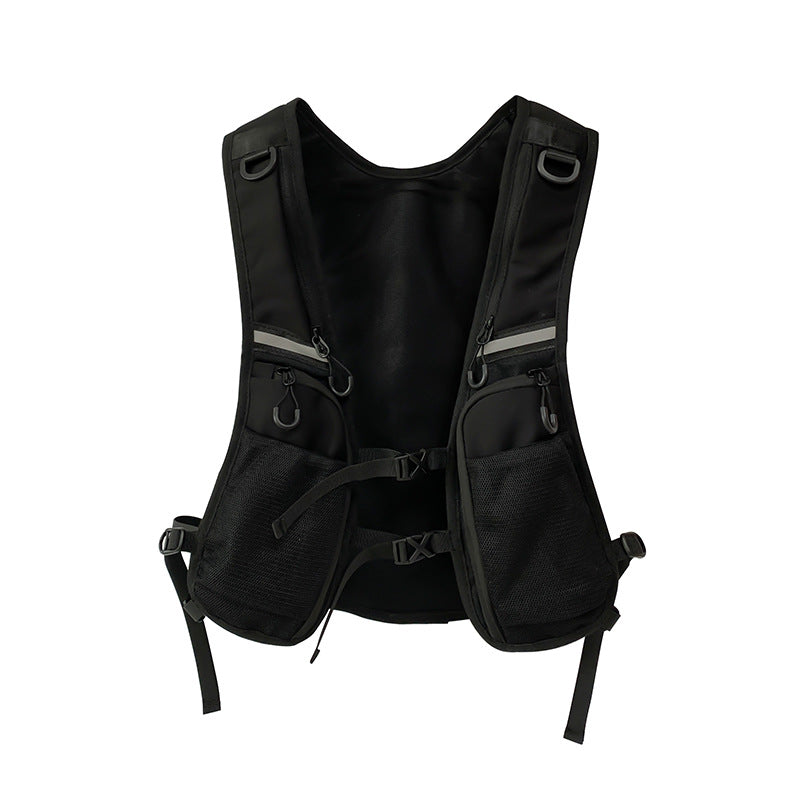 Stylish Vest Trendy Oxford Cloth Riding Men's Chest Bags