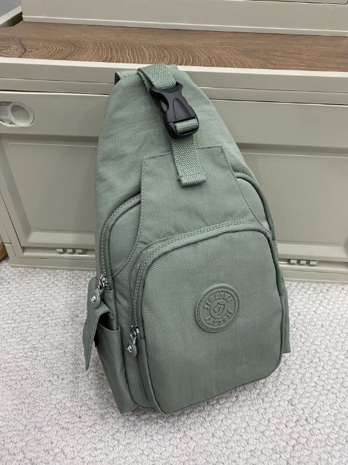 Women's Classic Washed Nylon Live Broadcast Backpacks