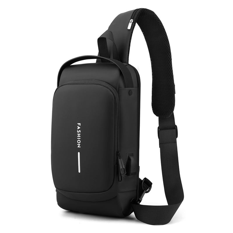 Men's Versatile Beautiful Popular Motorcycle Password Men's Chest Bags