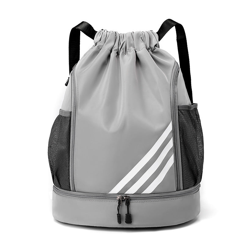 Women's Creative Drawstring Basketball Gift Printable Backpacks