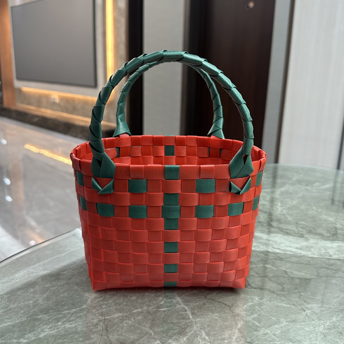 Women's & Children's & Plastic Woven Gift Basket Handbags