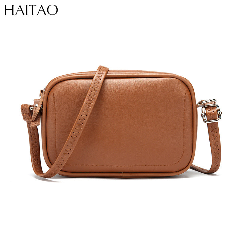 Slouchy Women's Solid Color Simple Summer Crossbody Bags
