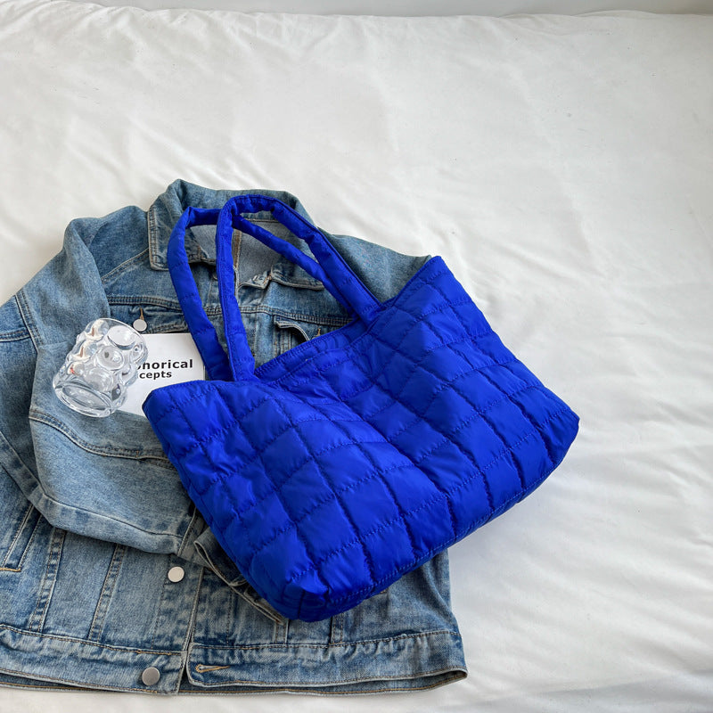 Women's Cotton Jacket Large Capacity Down Underarm Shoulder Bags