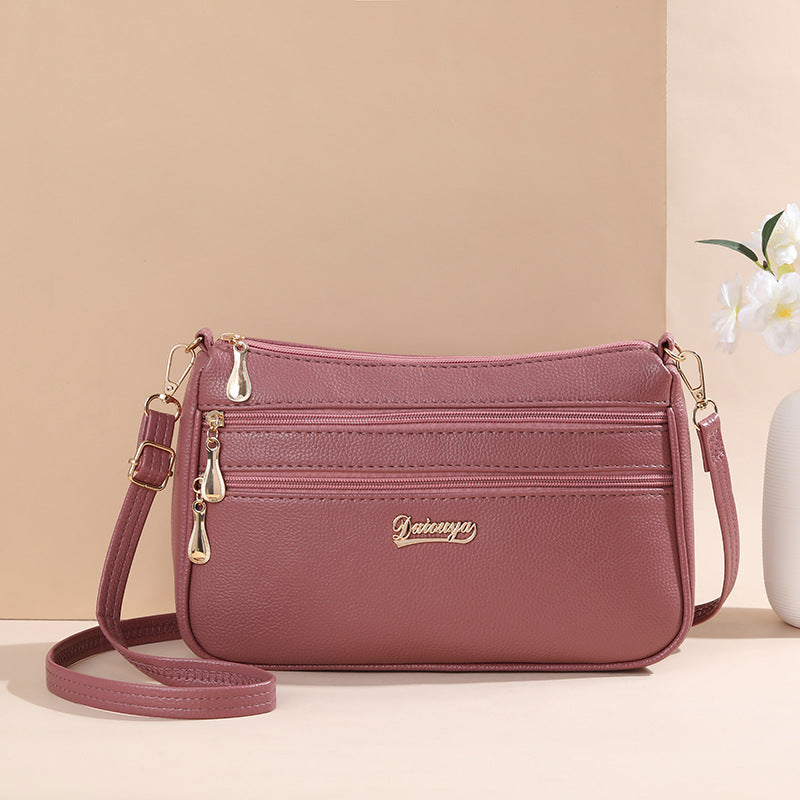 Women's Autumn Zip One Trendy Shell Large Bags