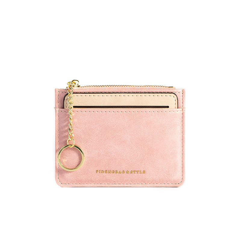 Elegant Slouchy Innovative Pretty Detachable Zipper Card Holder