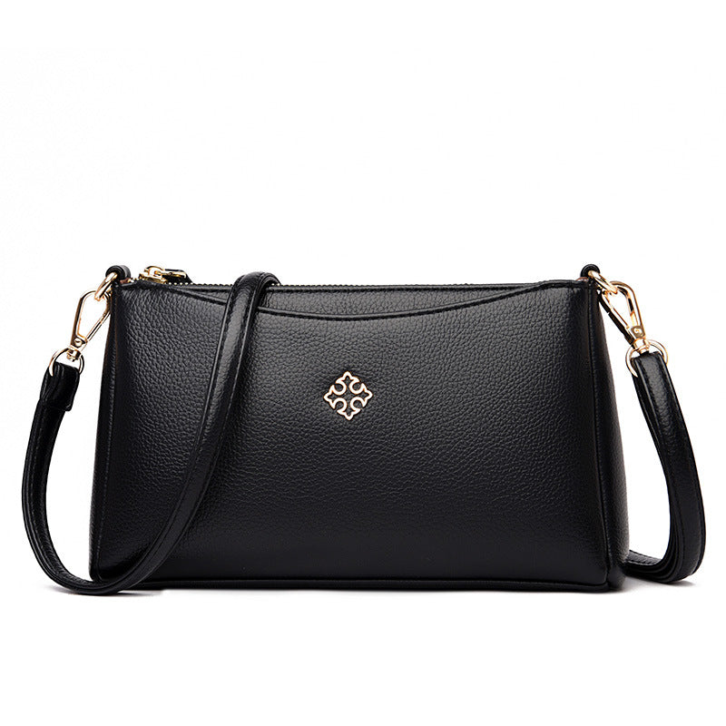 Women's Korean Fashion Mom Soft Leather Shoulder Bags