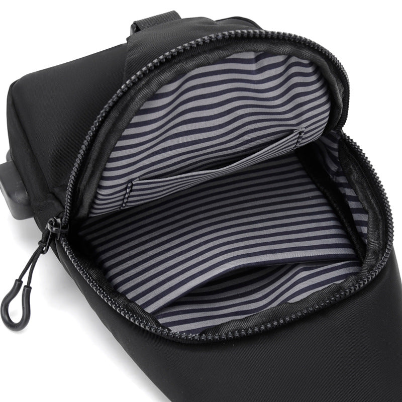 Unique Men's Korean Oxford Cloth Trendy Men's Chest Bags