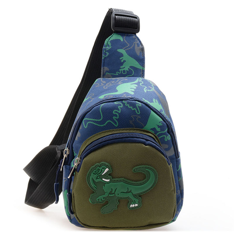 Children's Pockets Boys Dinosaur Fashion For Shoulder Bags