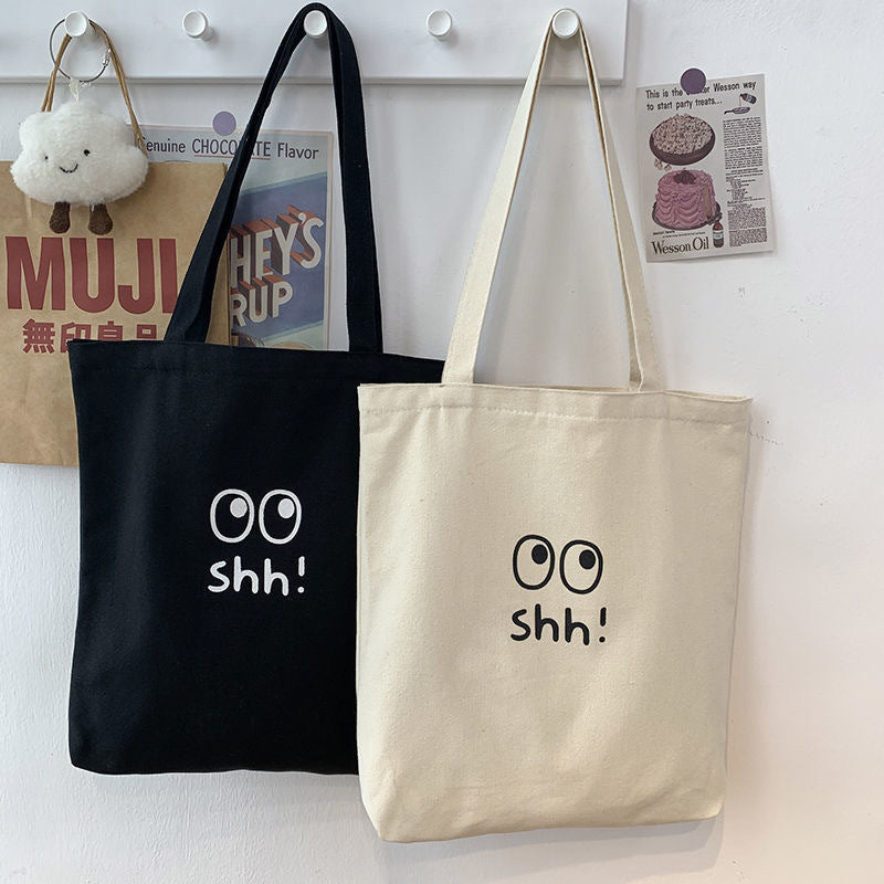 Korean Style Canvas Female Mori Class Shoulder Bags