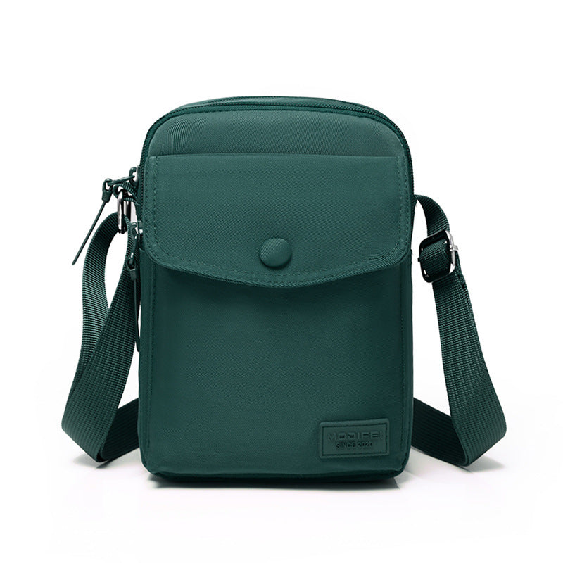 Women's Korean Style Solid Color Fashion Vertical Shoulder Bags