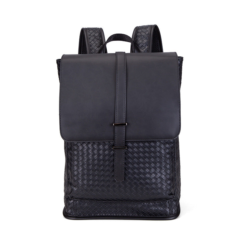 Men's Korean Large Capacity Trendy Crazy Horse Backpacks