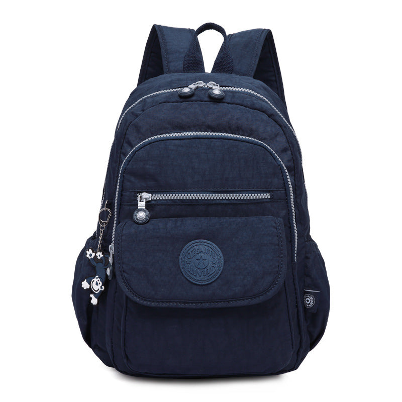 Classic Trendy Lightweight Nylon Washed Unisex Backpacks