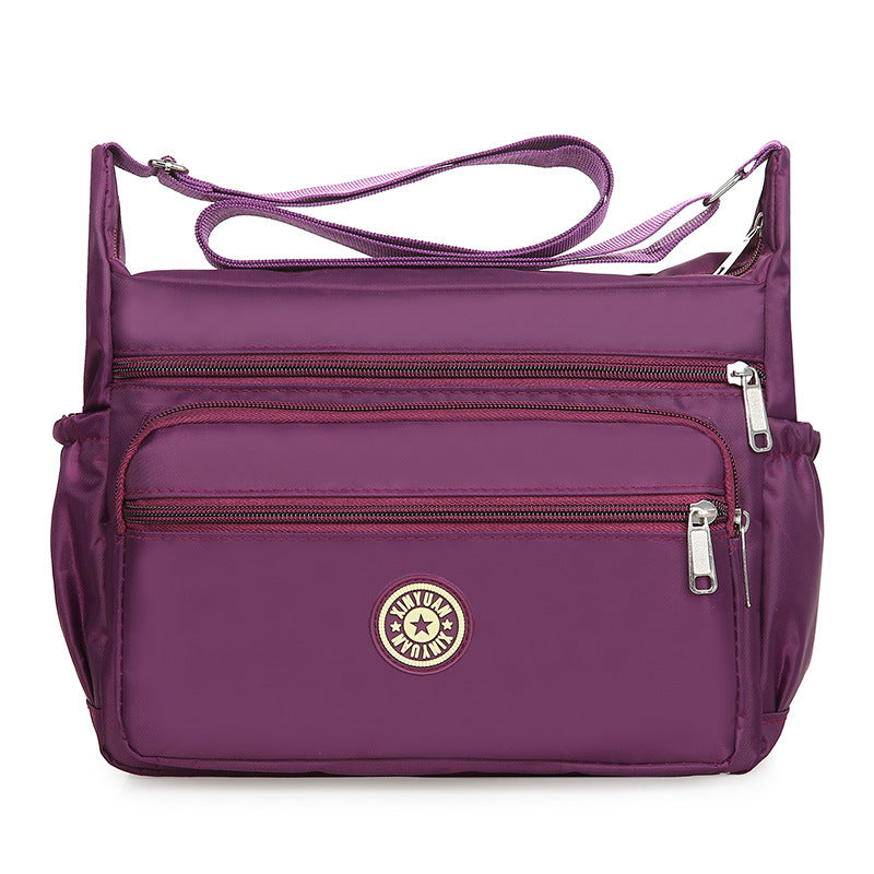 Women's Large Capacity Flower Cloth Oxford Canvas Shoulder Bags