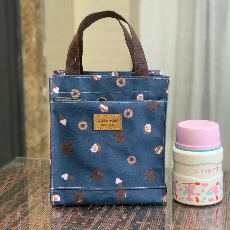 Volume Waterproof Lunch Box Snack Make-up Handbags