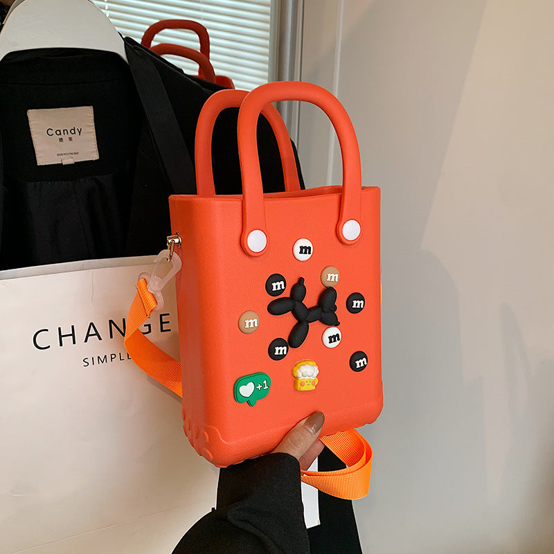 Candy Color Female Cute Fashion Portable Beach Crossbody Bags