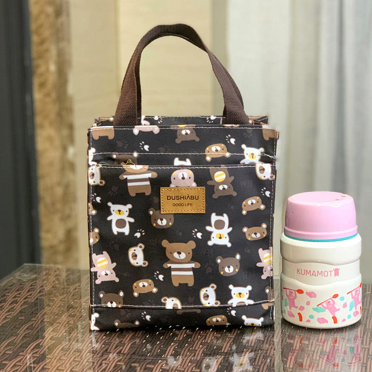 Volume Waterproof Lunch Box Snack Make-up Handbags