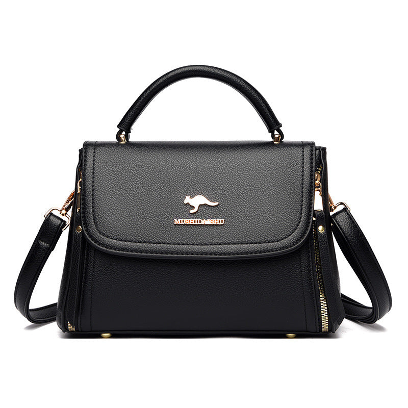 Women's Soft Leather Simple Mini Fashion Handbags