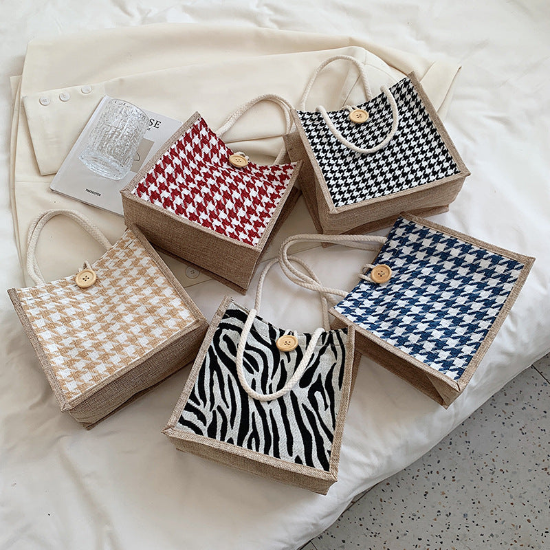 Women's Fashion Korean Style Vegetable Basket Gift Handbags