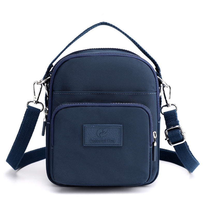 Women's Fashion Trendy Leisure Mobile Waterproof Nylon Crossbody Bags