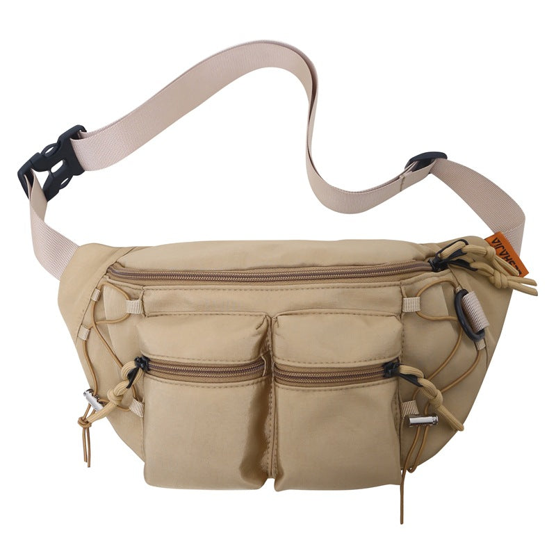 Men's Nylon Waterproof Business Shirt Sport Men's Chest Bags