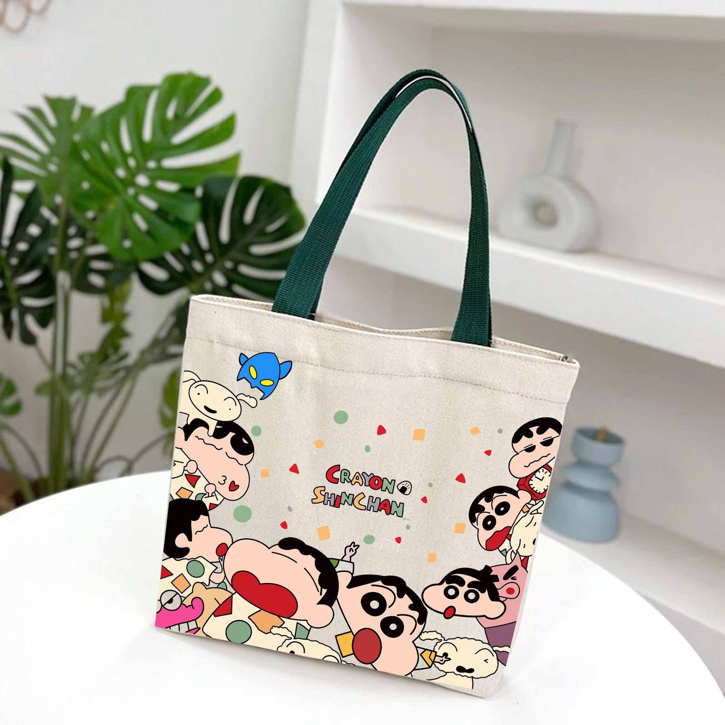 Cartoon Printed Fashion Wild Underarm Large Bags